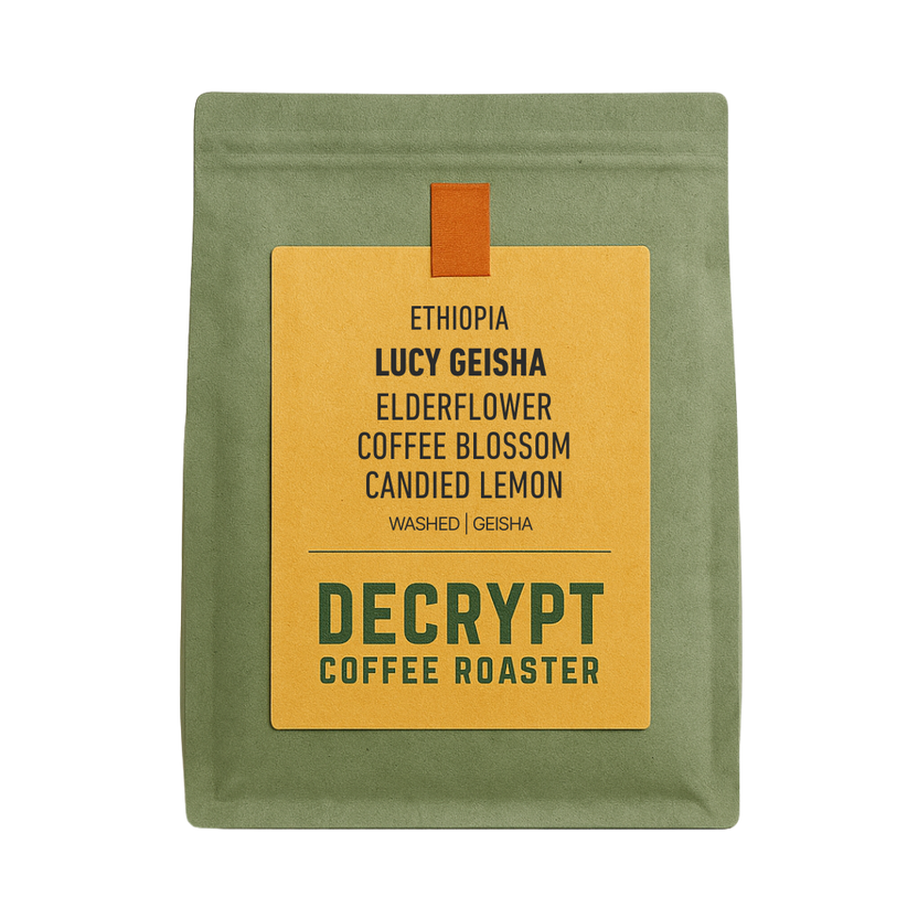 Decrypt Coffee Ethiopia Lucy Geisha (Washed) – specialty coffee beans Malaysia