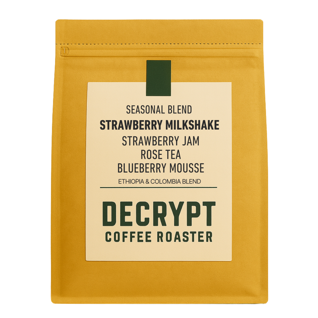 Decrypt Coffee Strawberry Miilkshake Blend – specialty coffee beans Malaysia